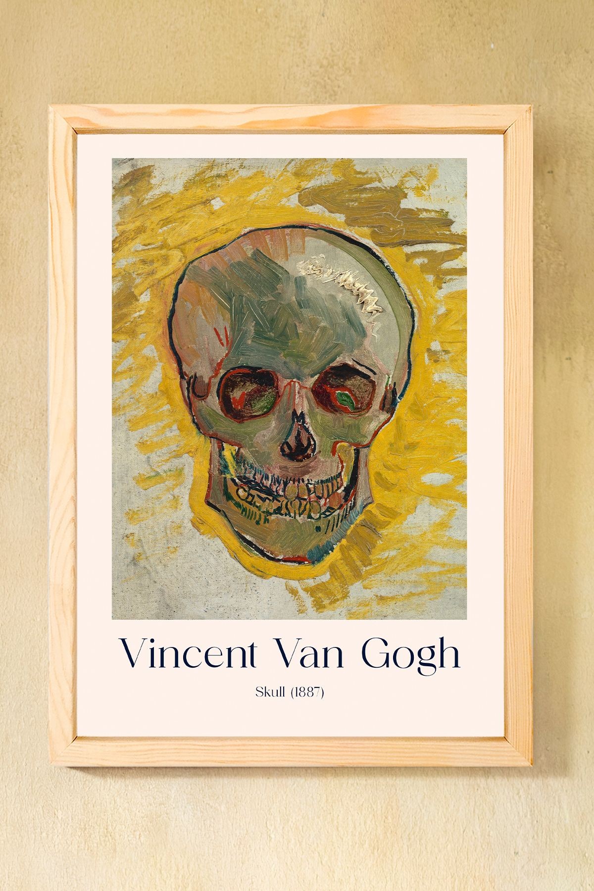 Vincent Van Gogh Ahşap Çerçeveli Tablo Seri1