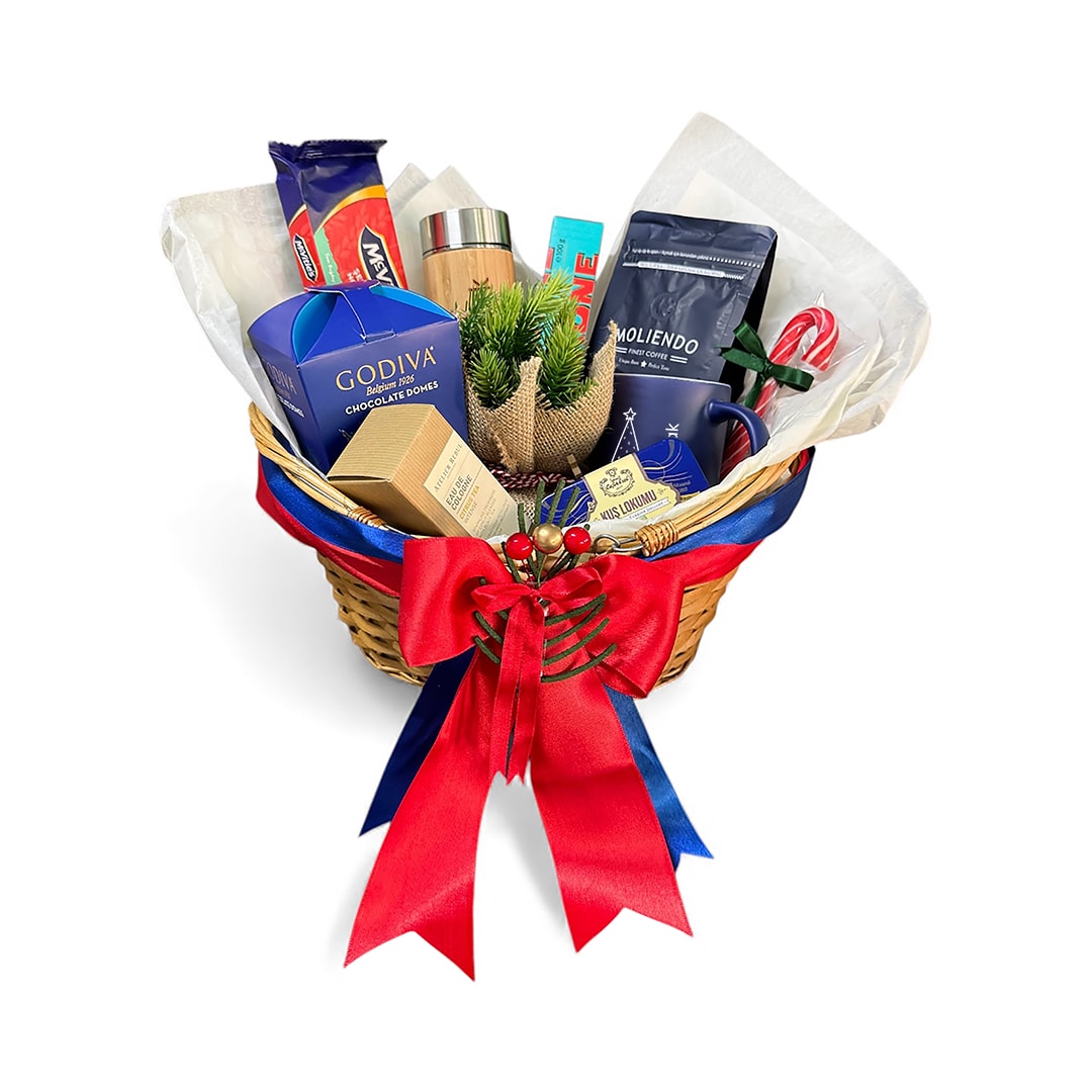 Midnight Blue Deluxe – Kişiye Özel Yeni Yıl Hediye Sepeti