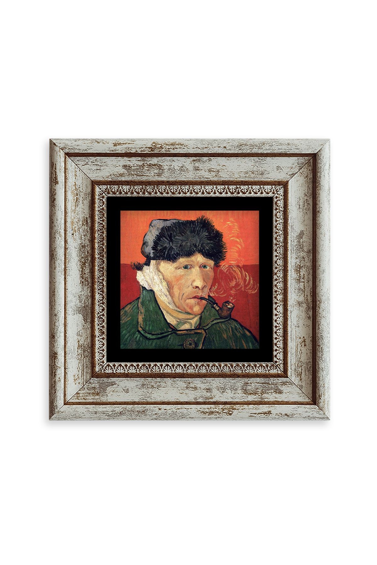 Vincent Van Gogh Çerçeveli Doğal Taş Tablo