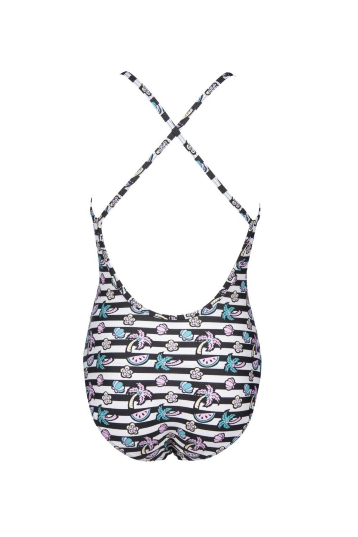 Kız Çocuk Tropical Summer Jr One Piece  Mayosu