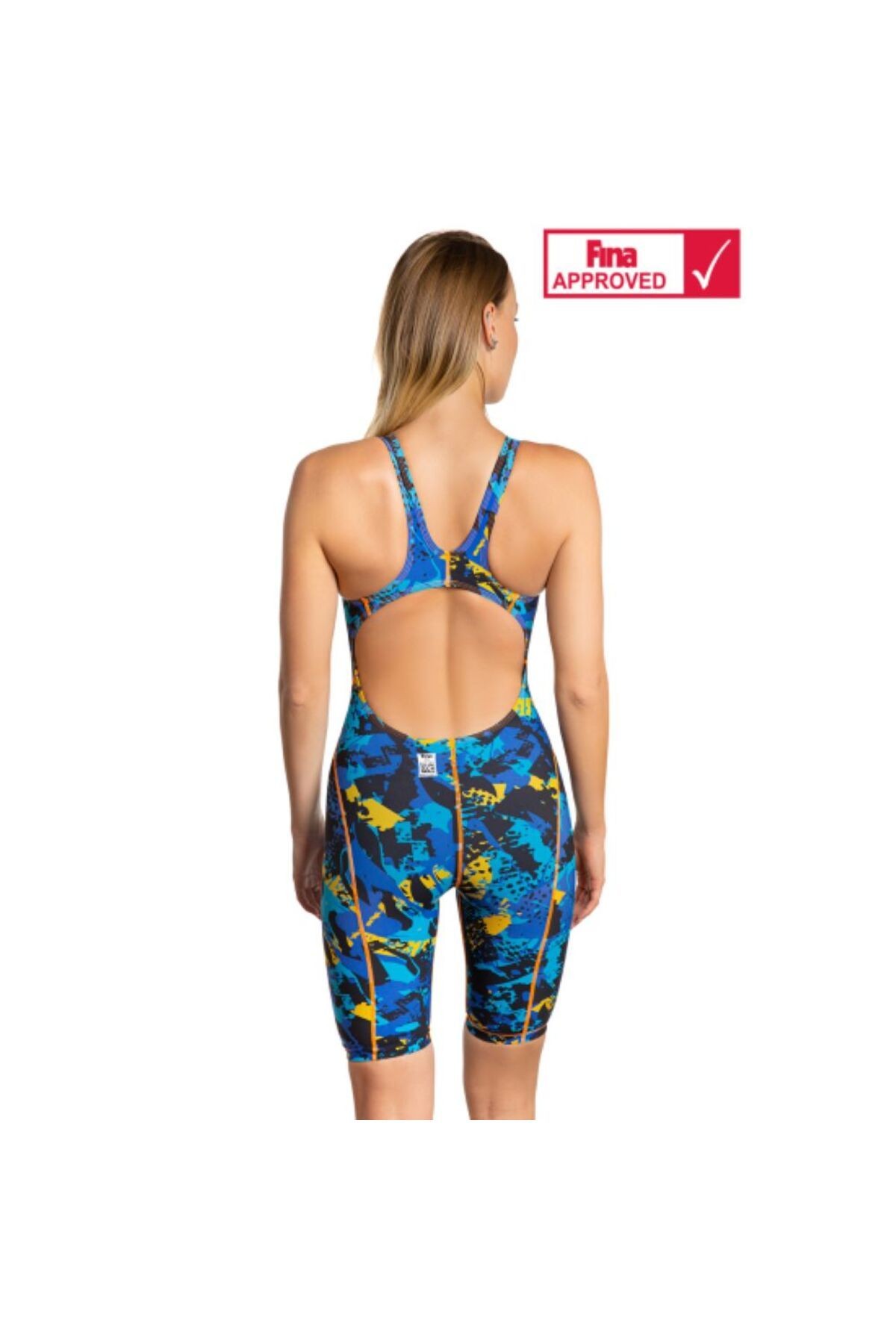 Women Racing Suits Revolution X8 Blue Yarış Mayosu