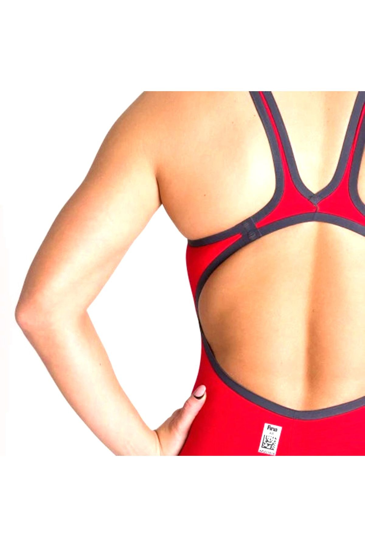 Powerskin Carbon Air2 Ob Kadın Kırmızı Yarış Mayosu 00112845