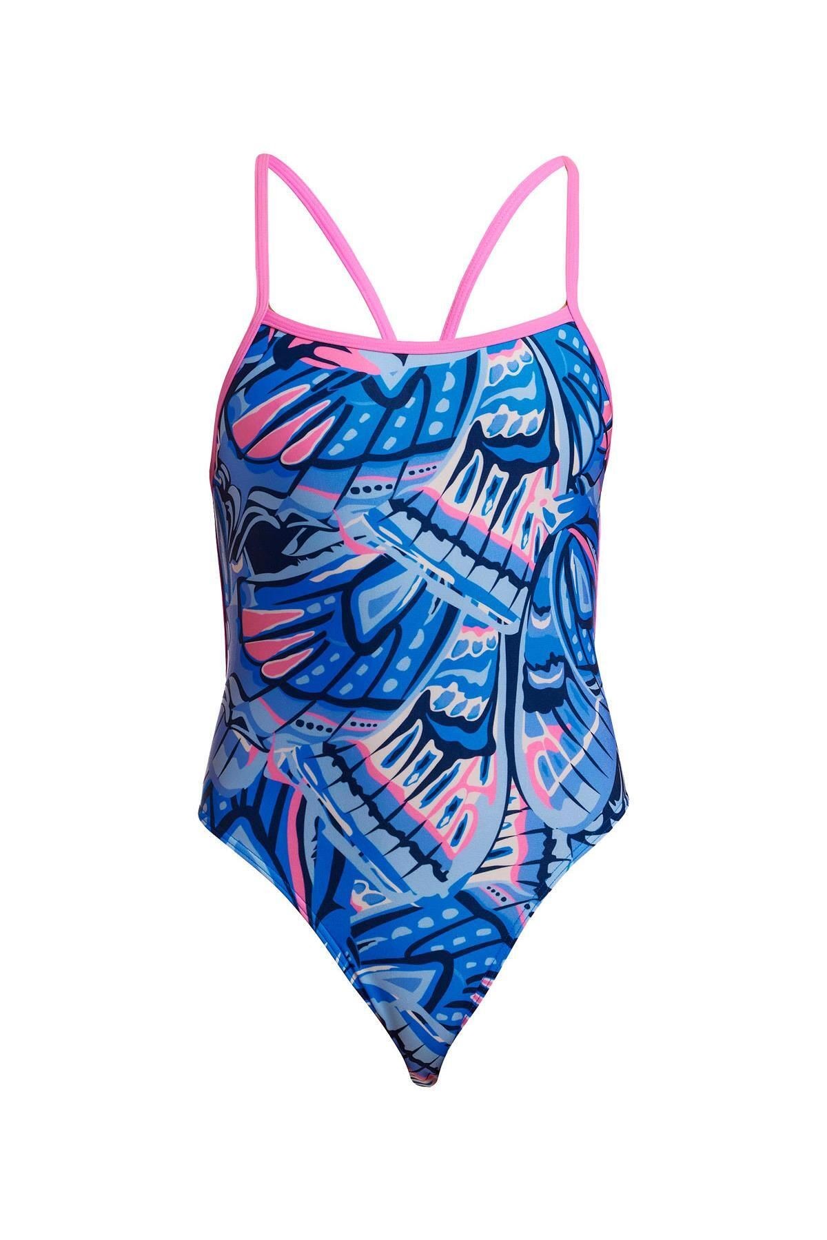 Funkita HL Soaring Hi Kadın Yüksek Bacak Kesimli Yüzücü Mayosu – Brezilya Kesim Arka ve İnce Askılı
