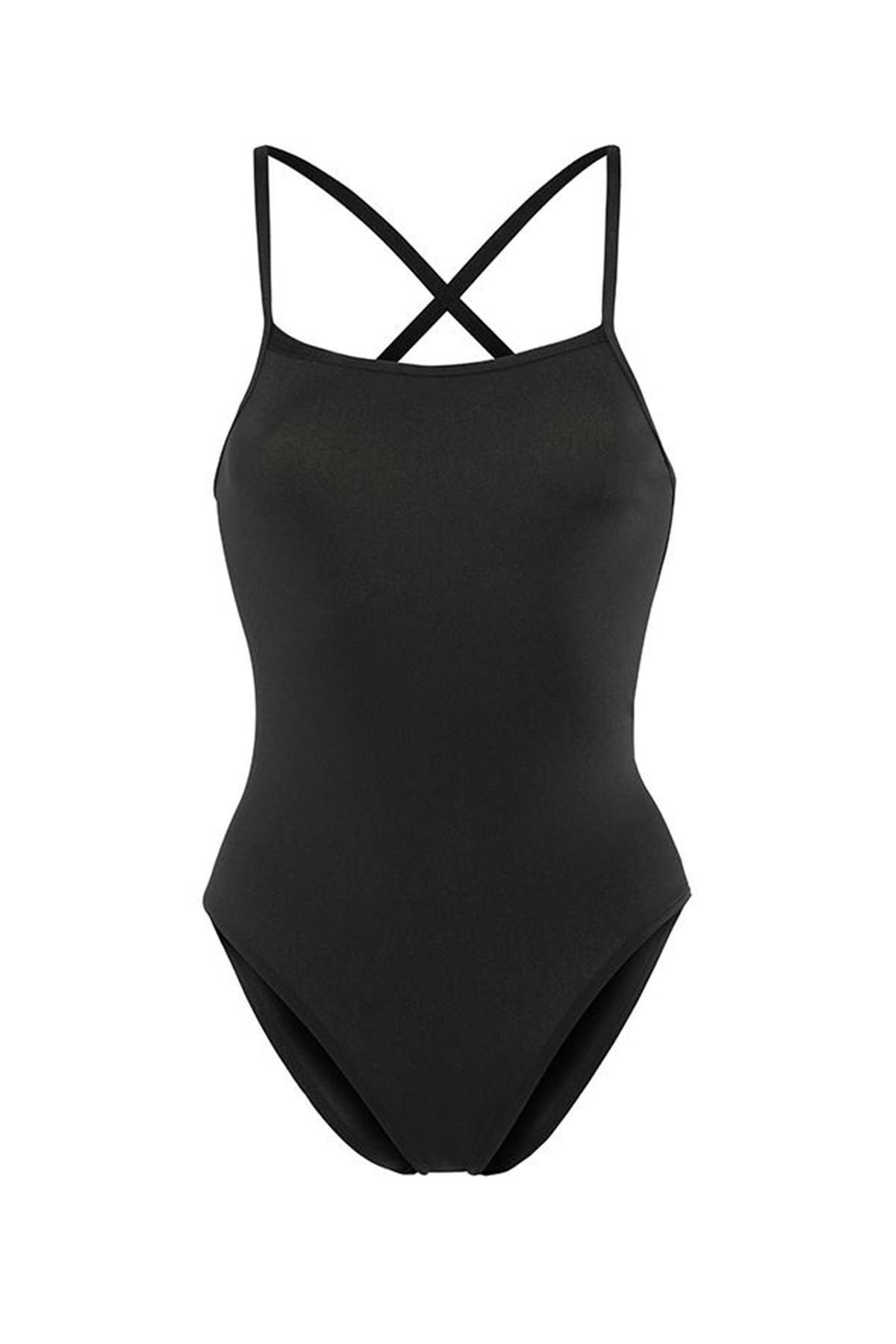 Funkita Stp Still Black Kadın Antrenman Mayo