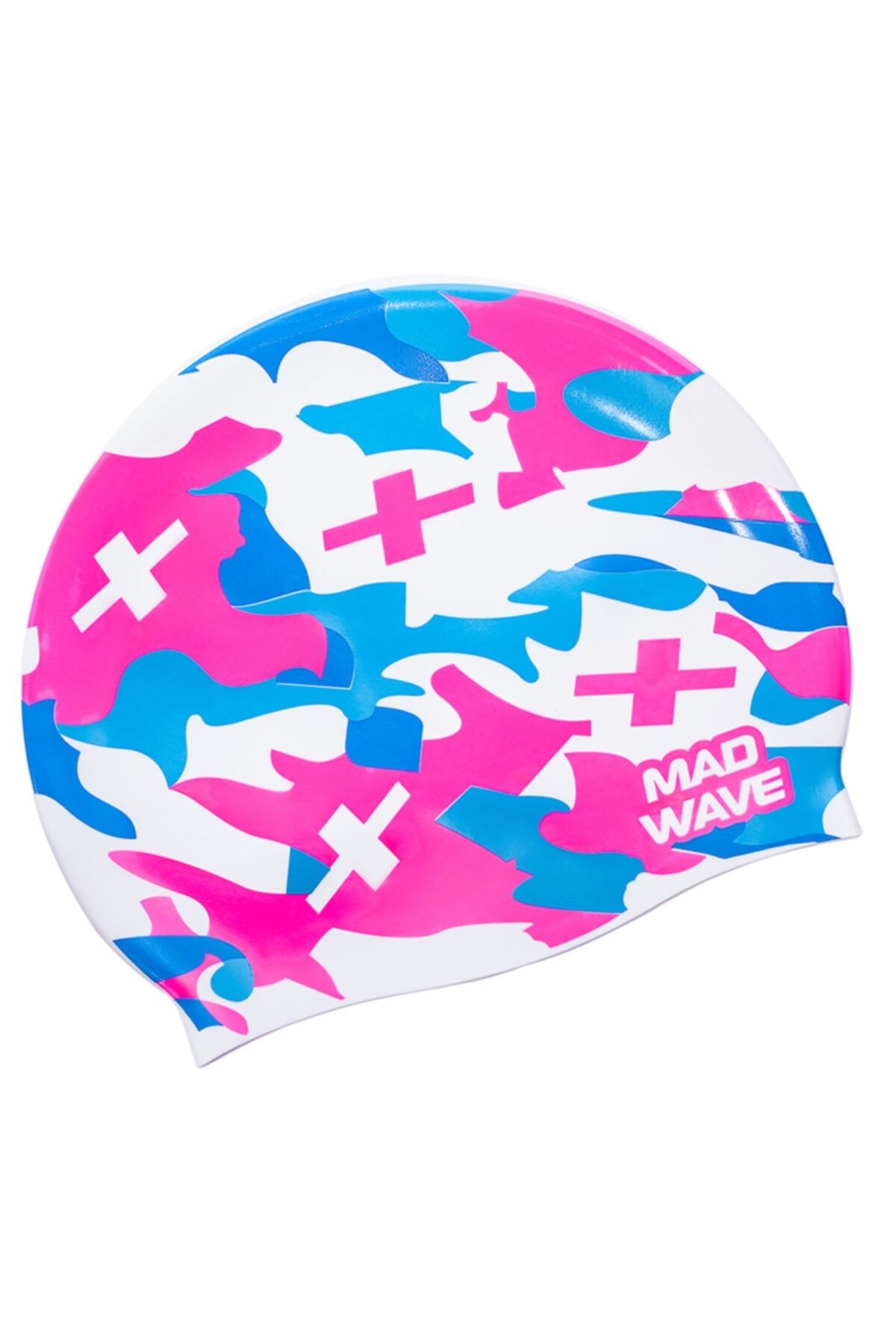 Silicone Cap Camouflage White One Size