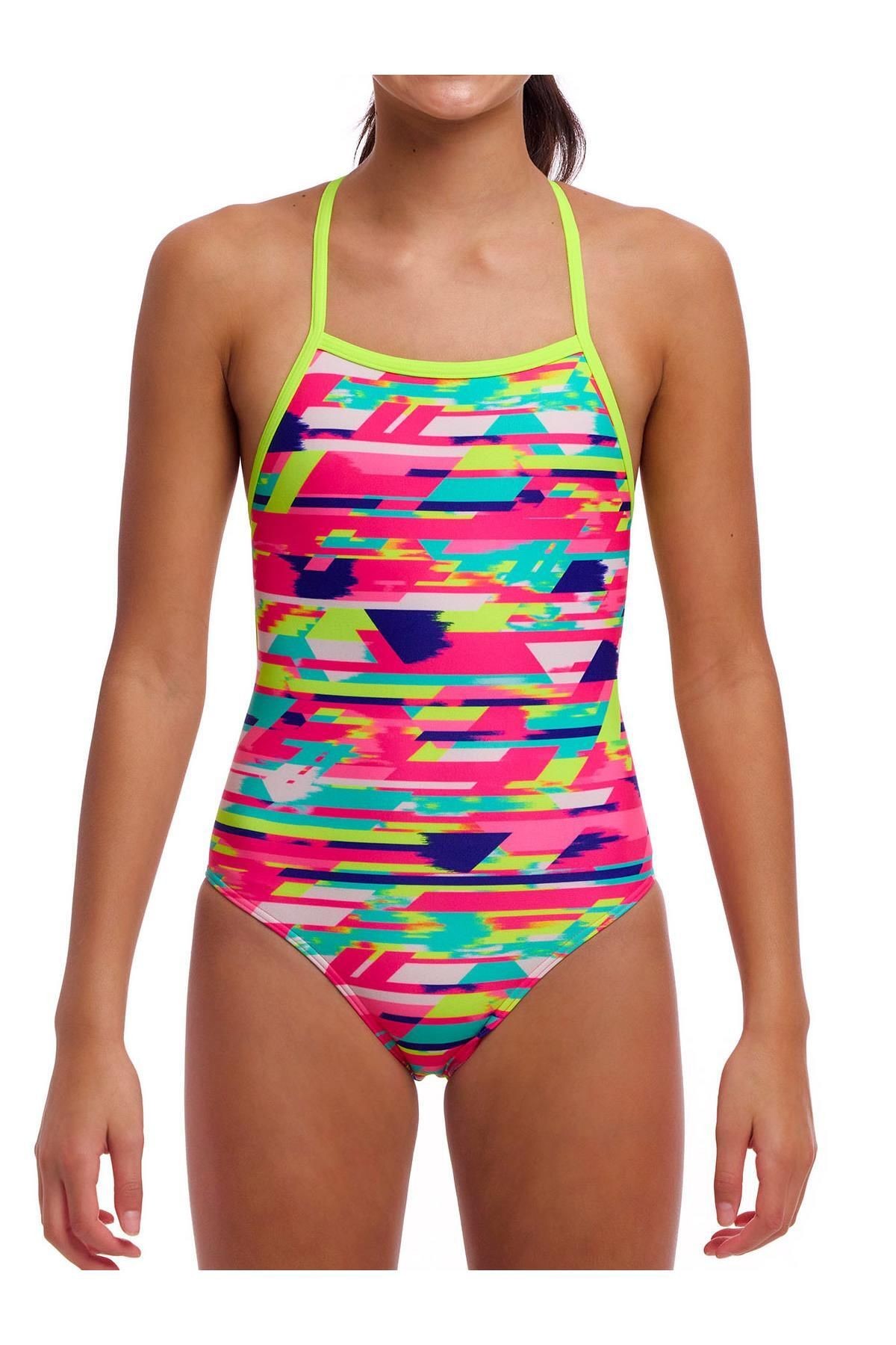 Funkita STP Blurred Baby Kız Yüzme Mayosu - ECO C-INFINITY