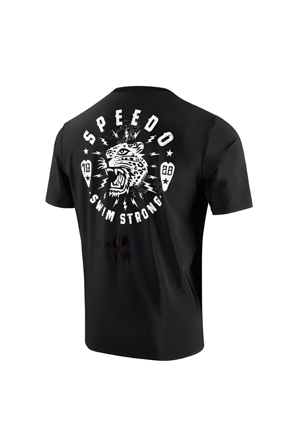 Prt Ss Sun Prot Top Am Blk Tshirt