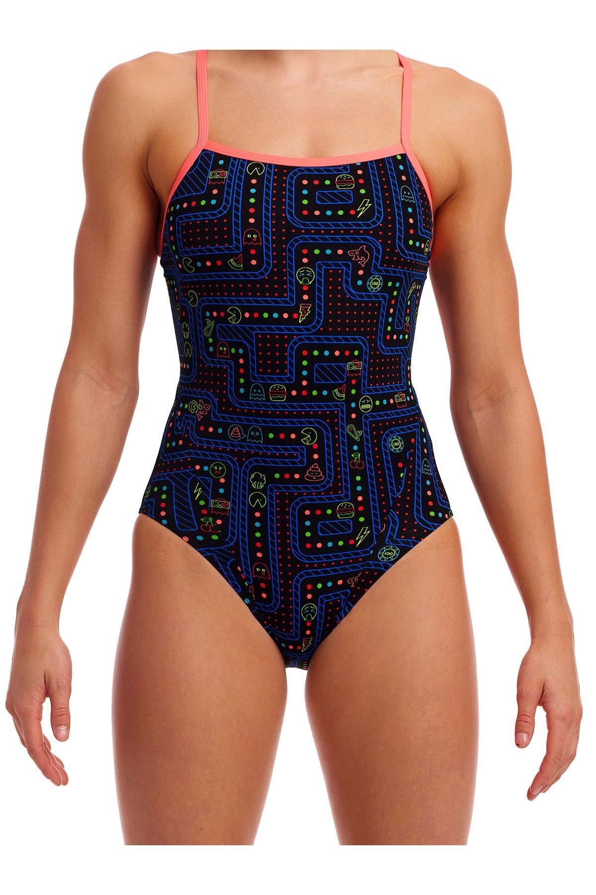 Funkita SS Chomp Chomp Kadın Tek Askılı Yüzücü Mayosu