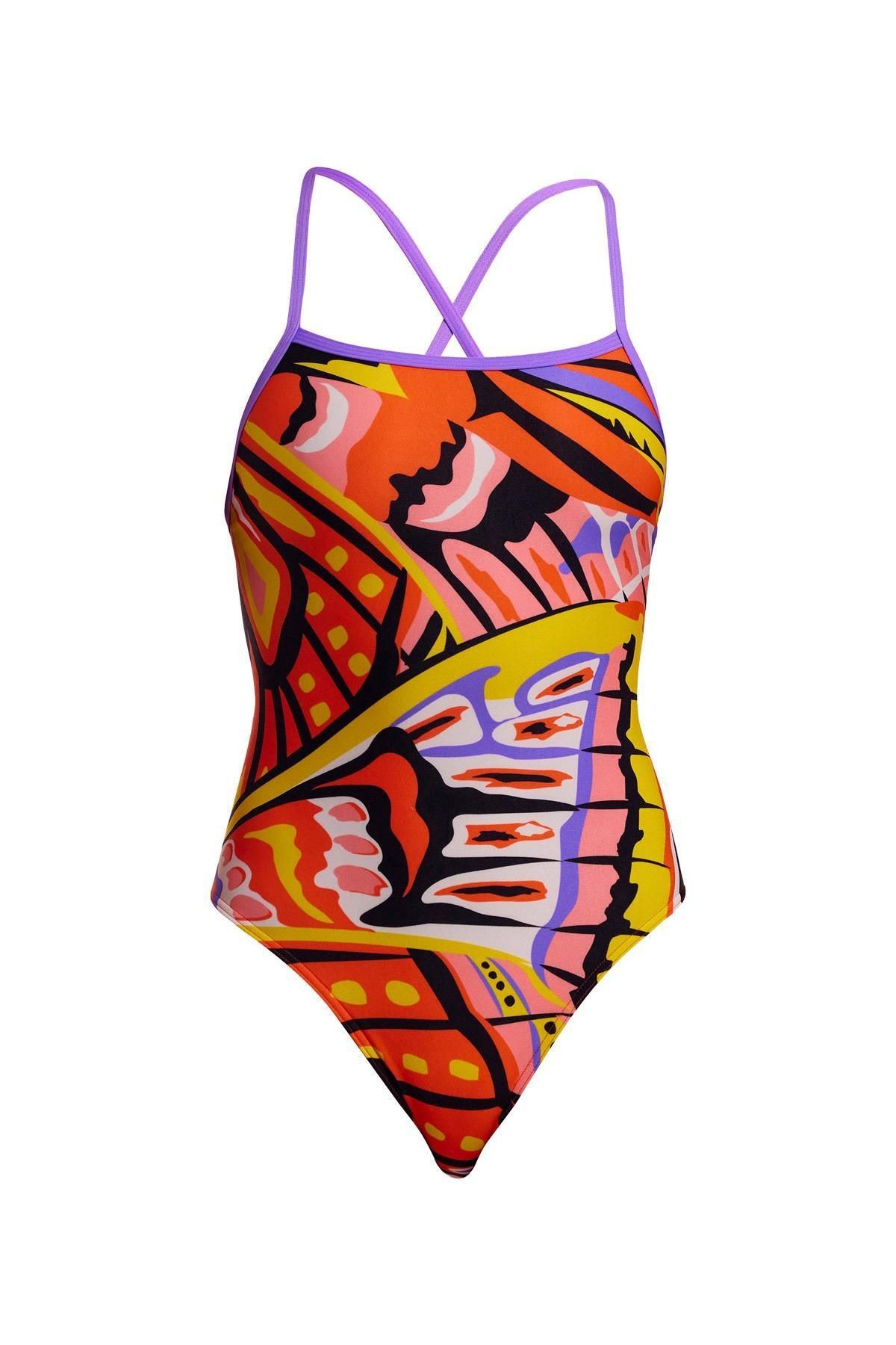 Funkita TMT Gold Tips Bağlamalı Yüzücü Mayosu – Ayarlanabilir Askılı