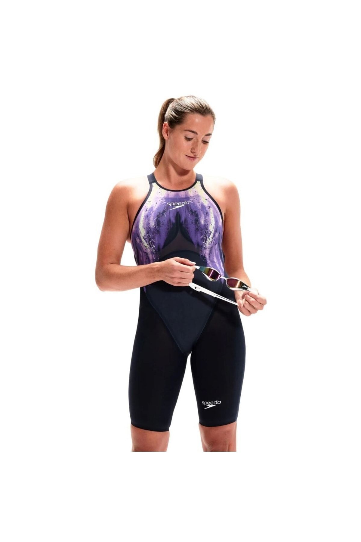 Lzr Valor Openback Kneeskin Kadın Yarış Mayosu