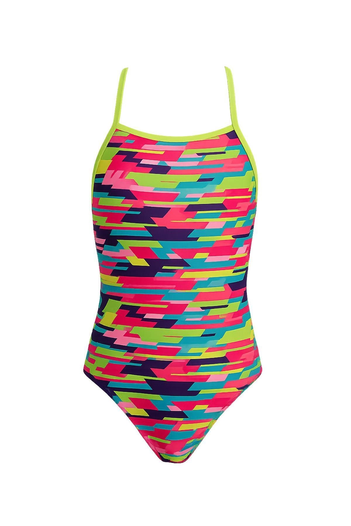 Funkita STP Blurred Baby Kız Yüzme Mayosu - ECO C-INFINITY