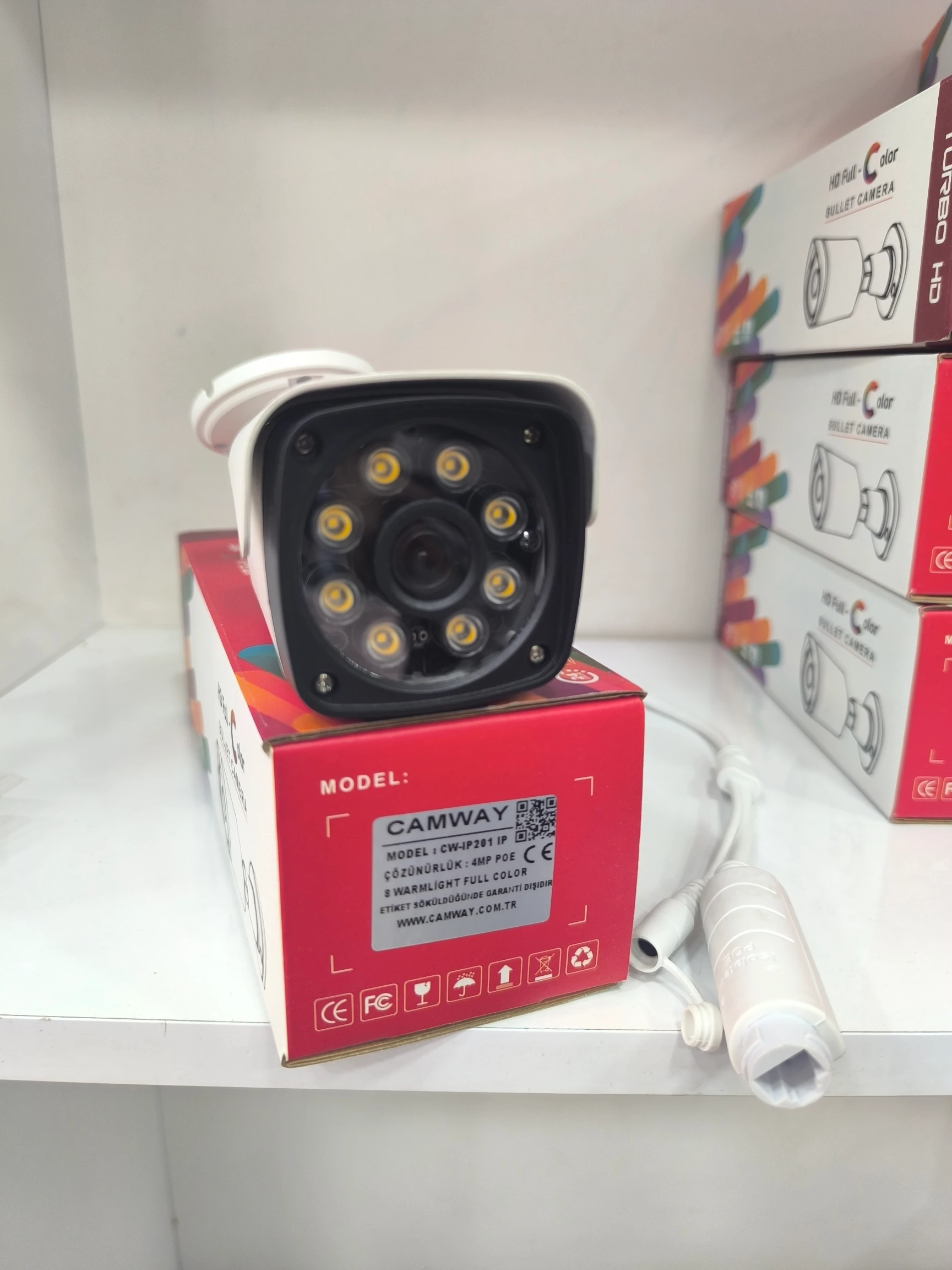 4MP POE li Warm Led Ful Renkli (Demir Kasa)