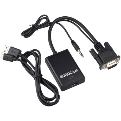  VGA to HDMI Kablolu Çevirici