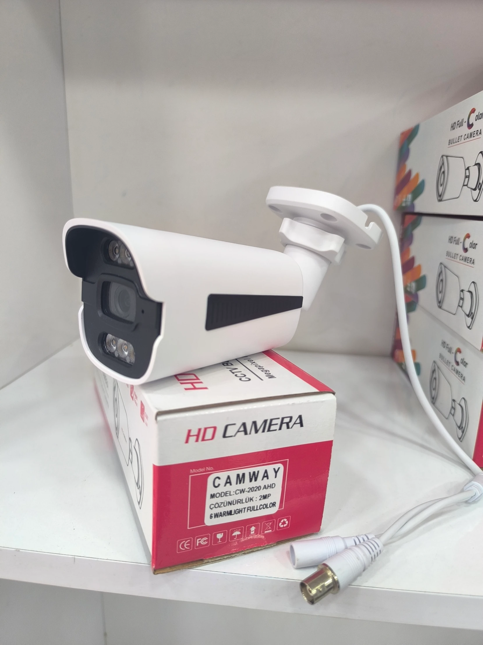 2 MP AHD Warm Led (Ful Renkli Demir Kasa)