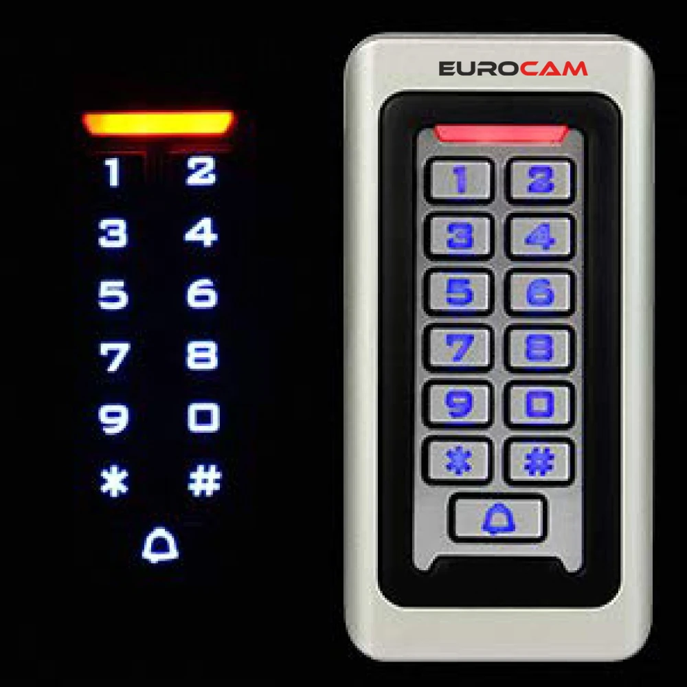 EuroCam Dış Mekan Kartlı ve Şifreli Geçiş Cihazı