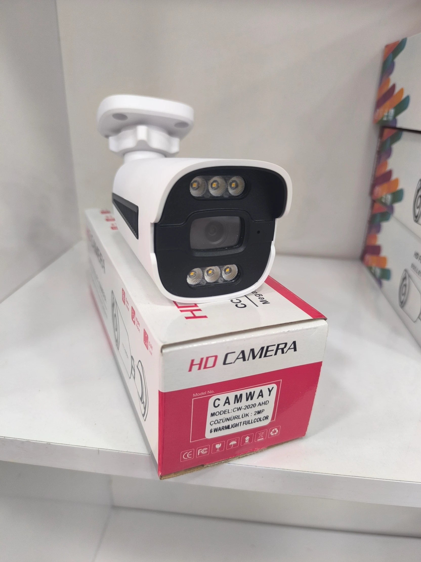 2 MP AHD Warm Led (Ful Renkli Demir Kasa)