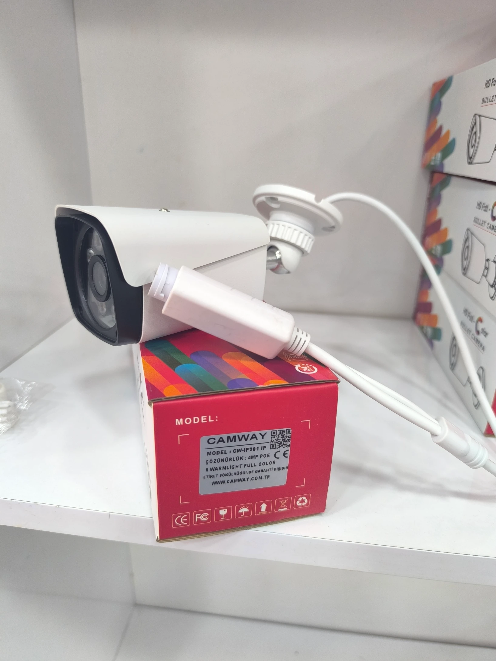 4MP POE li Warm Led Ful Renkli (Demir Kasa)