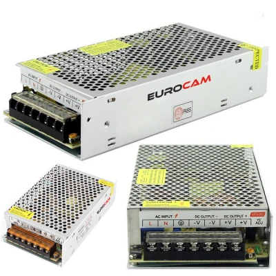 12 Volt 20 Amper Metal Adaptör