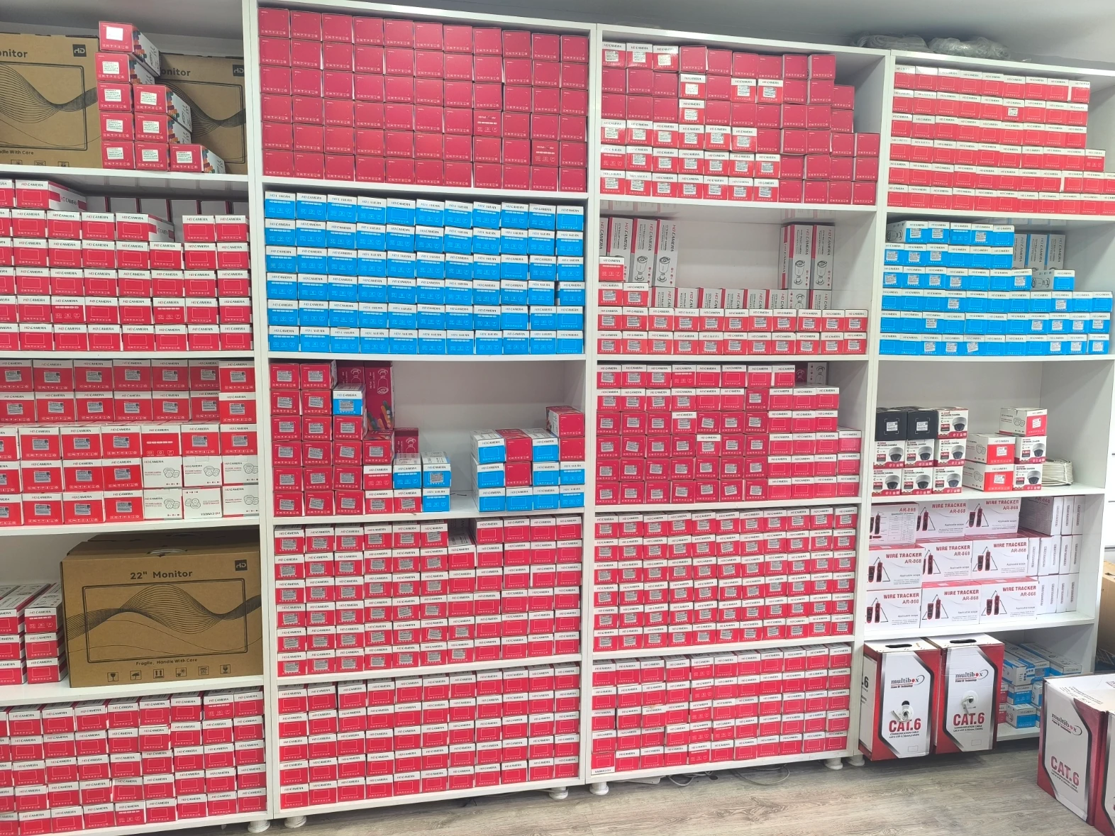 4MP IP Kamera POE li WarmLed Dome (Gece Gündüz Renkli)