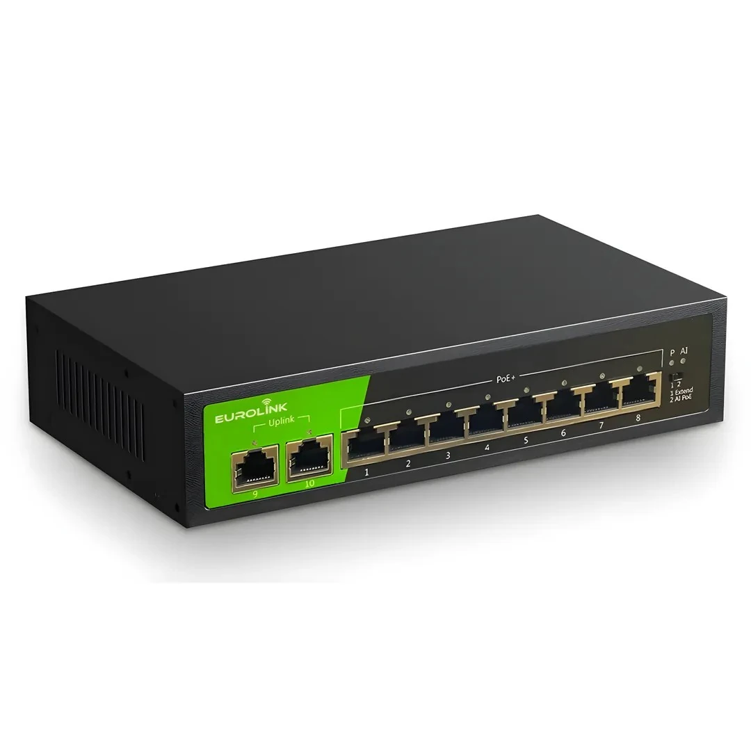 8 Port PoE Gigabit Switch