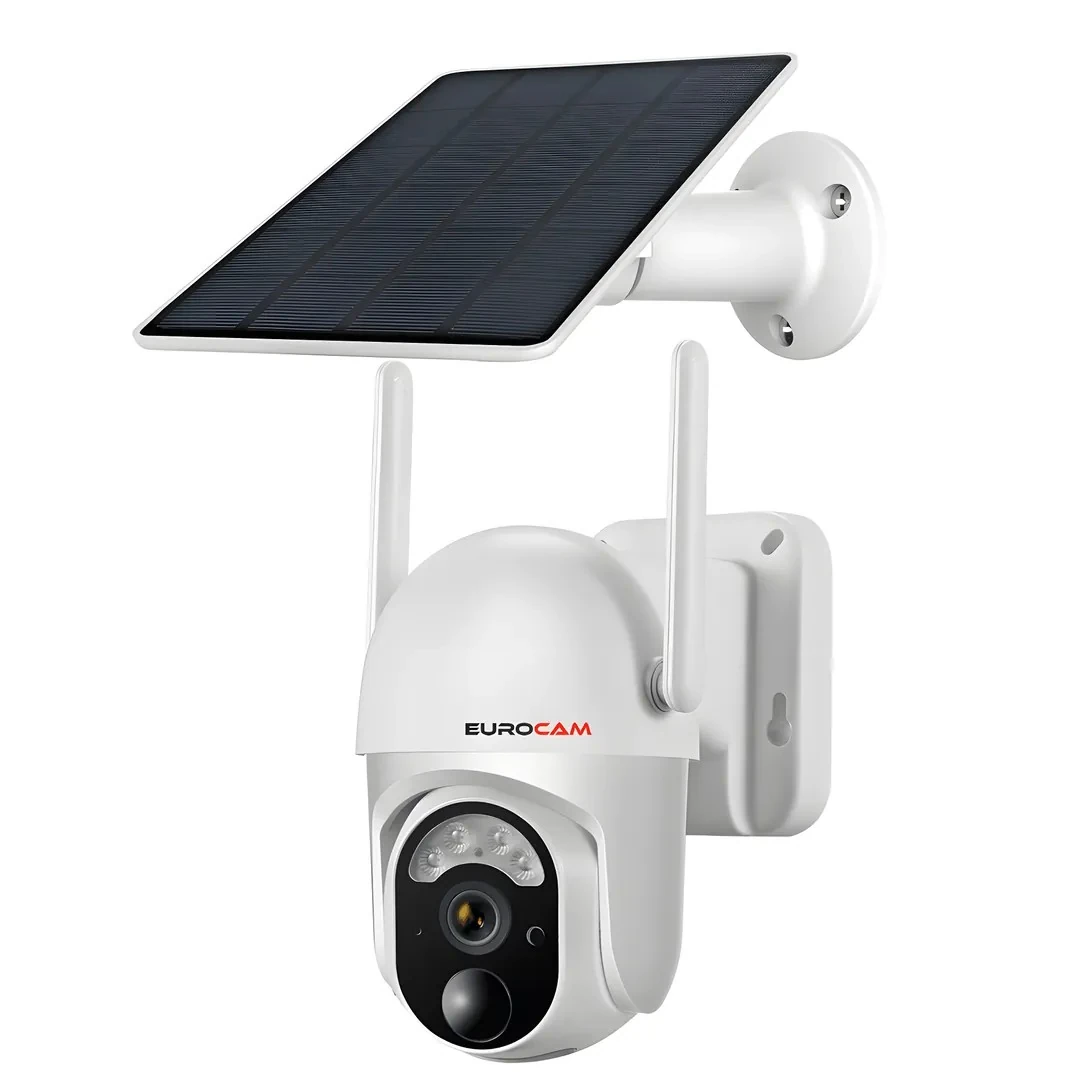 2 MP 4G PTZ Solar Kamera 10400 mAh Batarya