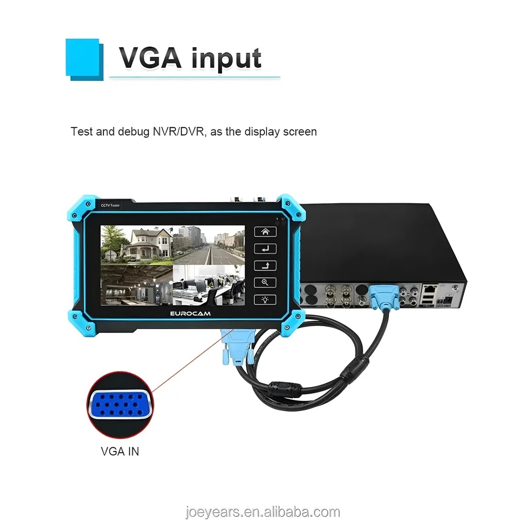 5.4 İnç IPC - AHD Tester Monitör