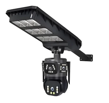 Dual Lens Solar Lamba eSIM 4G Kamera