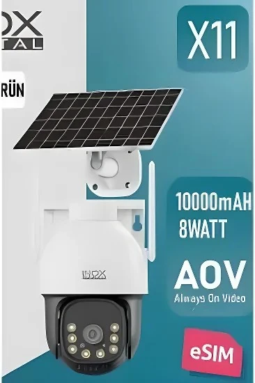 2 MP 4G eSIM Destekli Solar Kamera