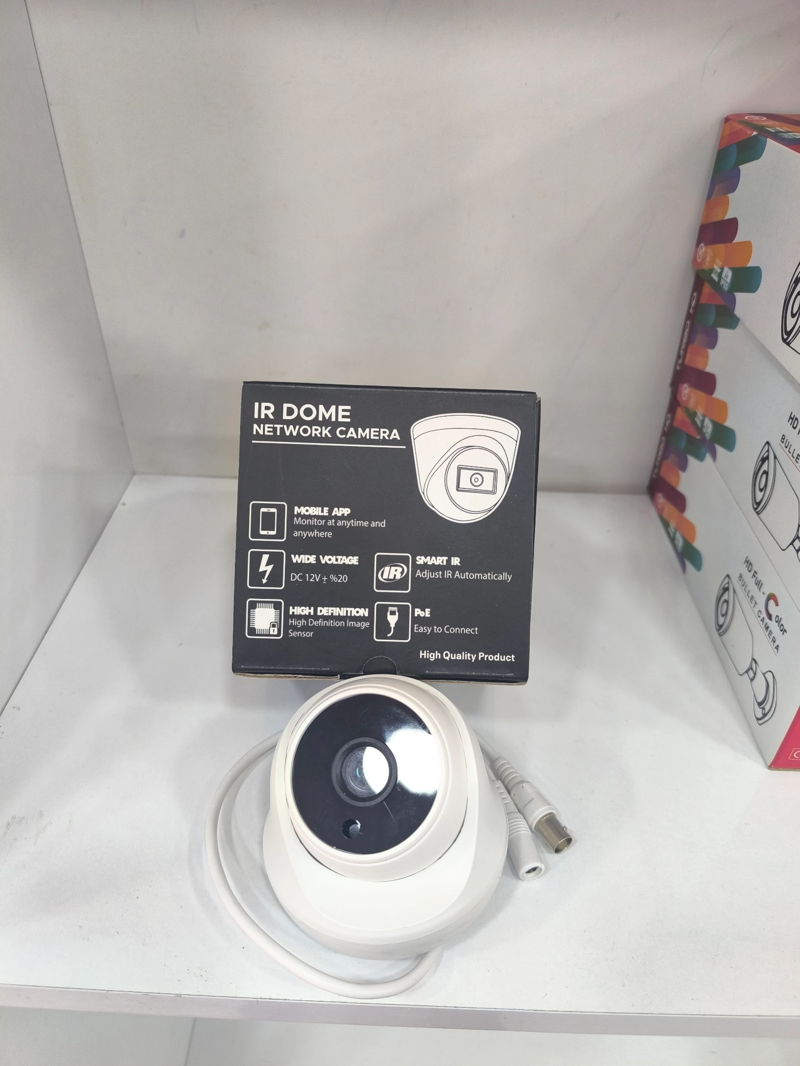 2 MP AHD Dome Kamera Gece Görüşlü Plastik kasa