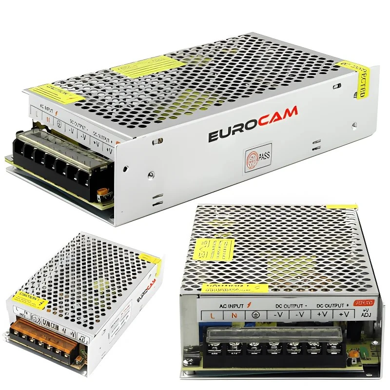 12 Volt 10 Amper Metal Adaptör