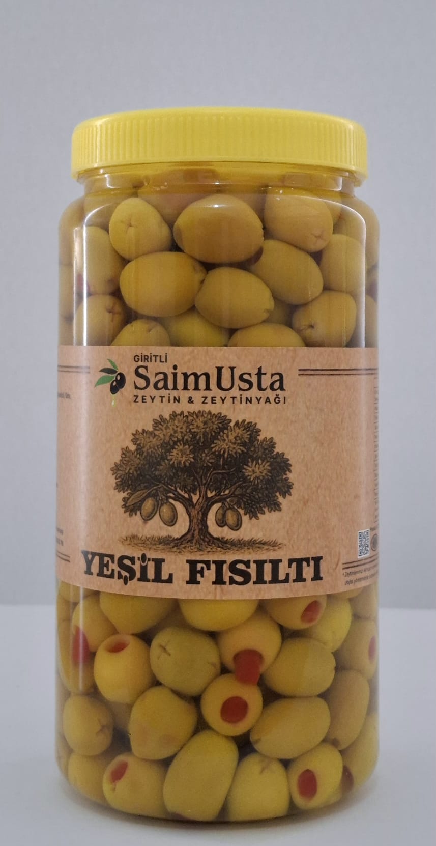 Biberli Domat Yeşil Zeytin