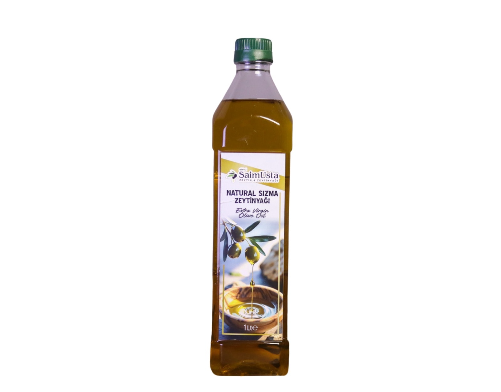Soğuk Sıkım Natürel Sızma Zeytinyağı 1Lt