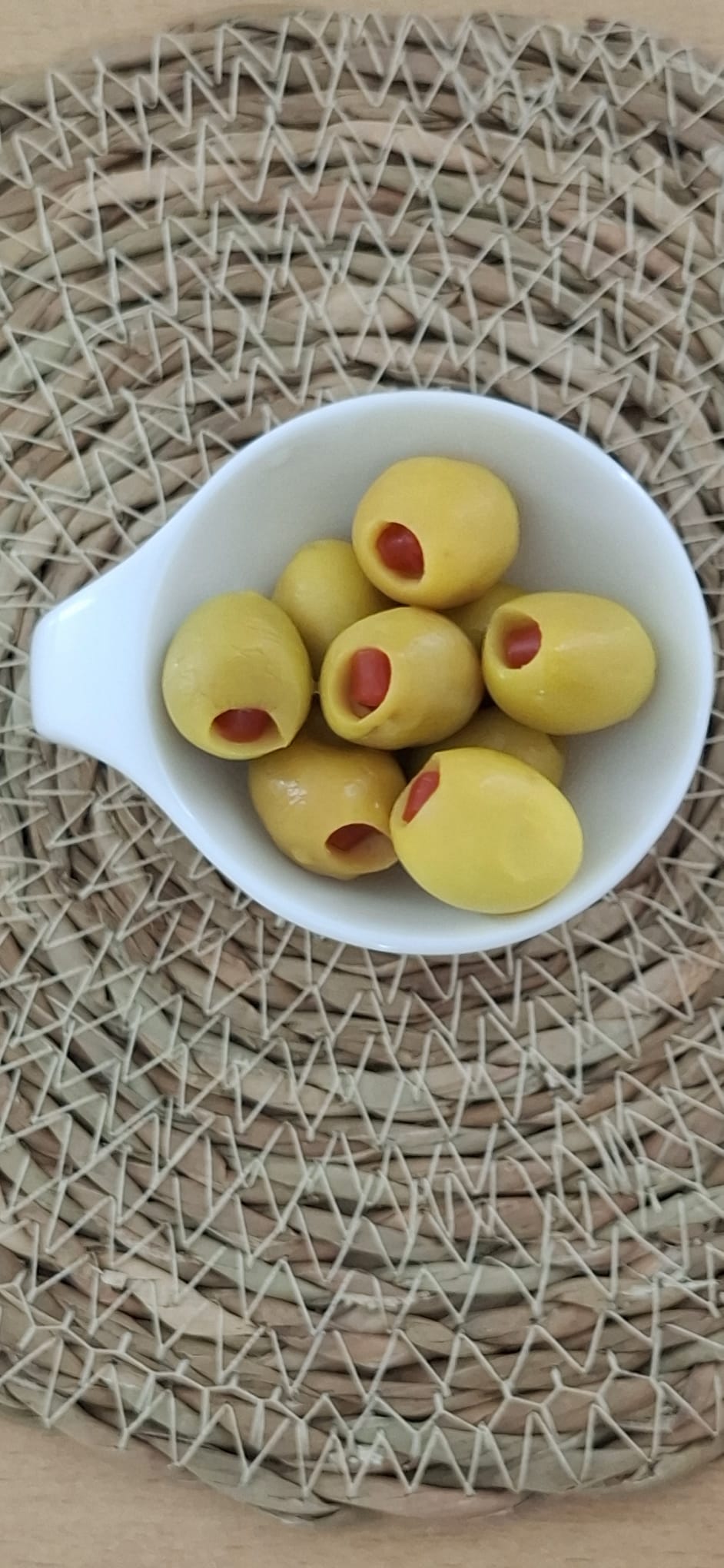 Biberli Domat Yeşil Zeytin