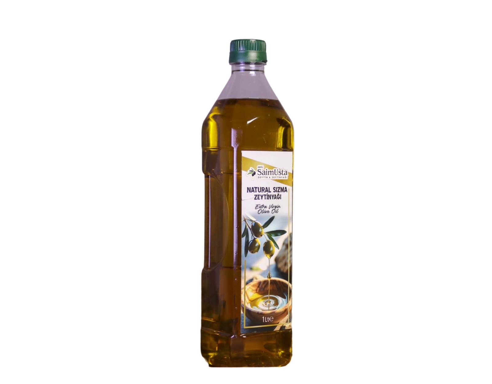 Soğuk Sıkım Natürel Sızma Zeytinyağı 1Lt