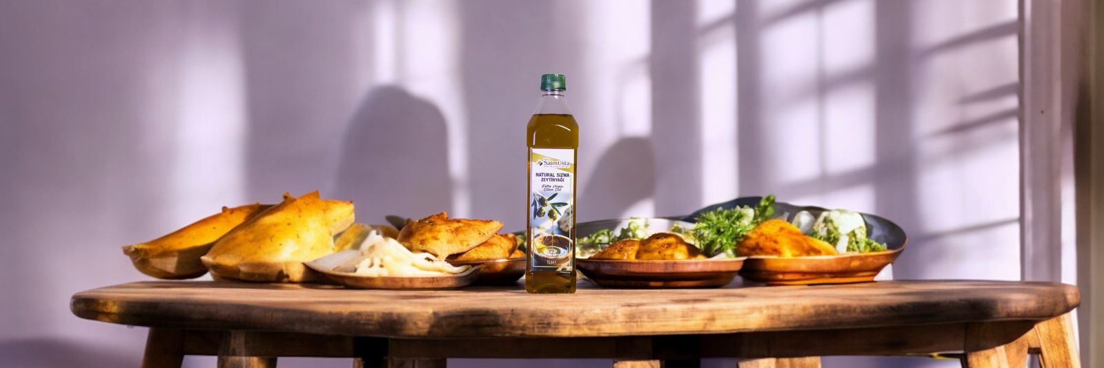Soğuk Sıkım Natürel Sızma Zeytinyağı 1Lt