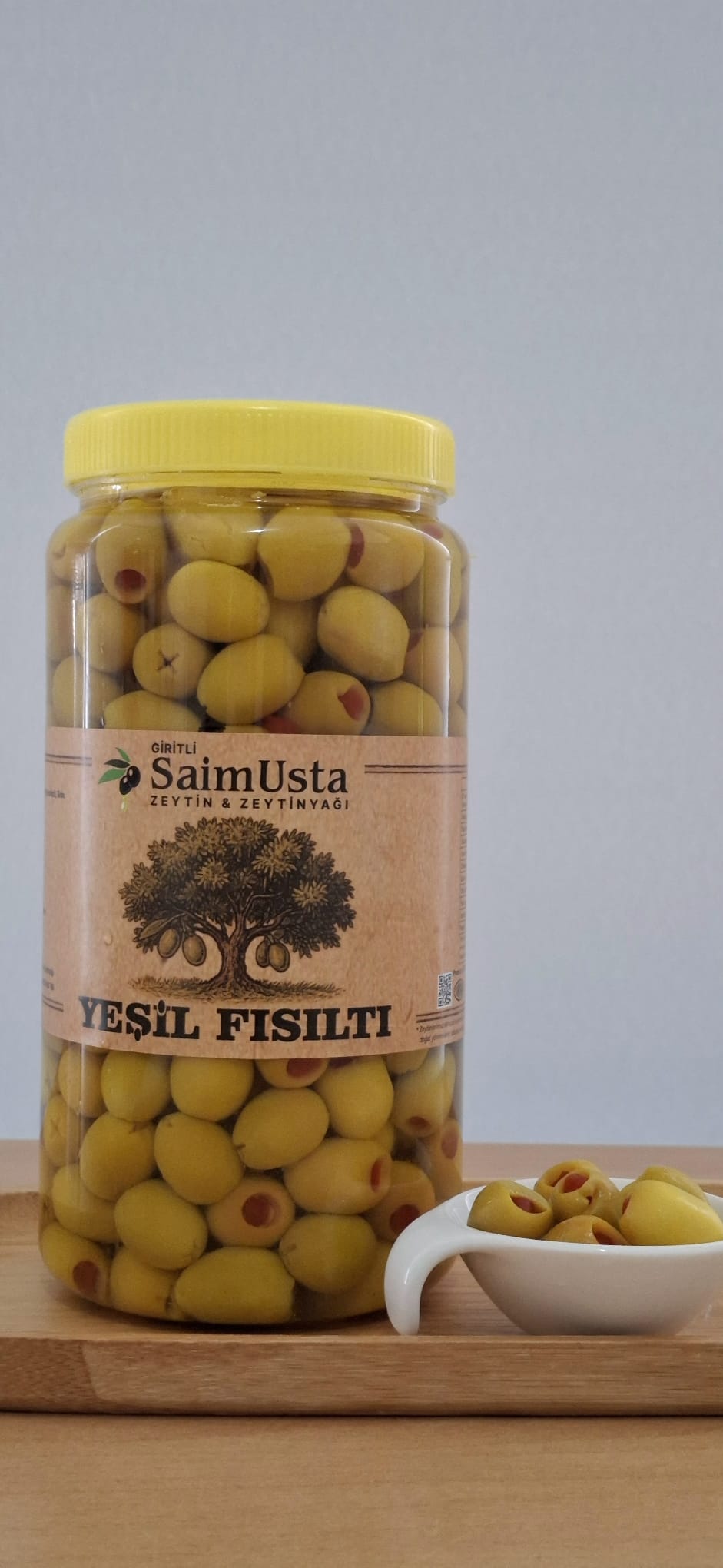 Biberli Domat Yeşil Zeytin