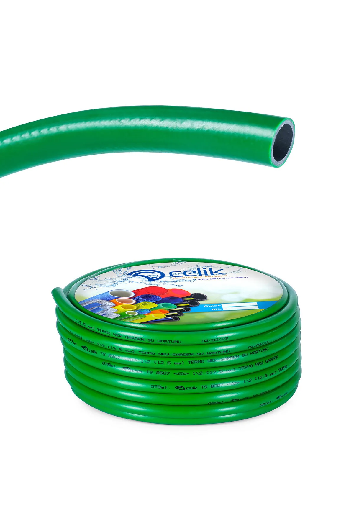 1.KALİTE SU HORTUMU 1/2" 25 MT