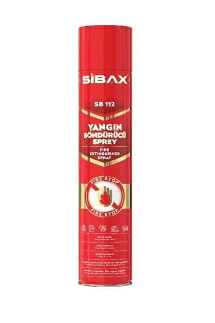 SİBAX SB112 YANGIN SÖNDÜRÜCÜ SPREY 1000ML