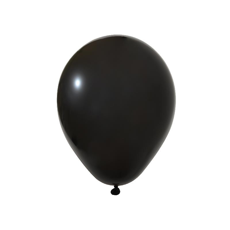 12 Inch 100'lü Balon  - Siyah