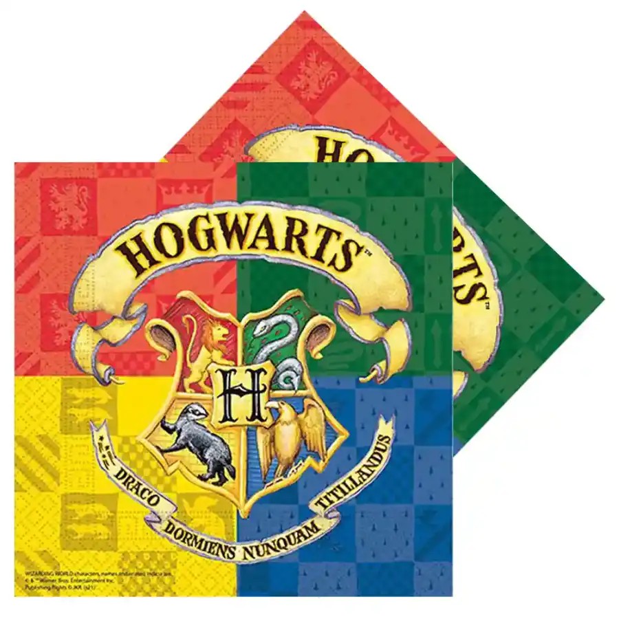 Harry Potter Hogwarts 20'li Peçete