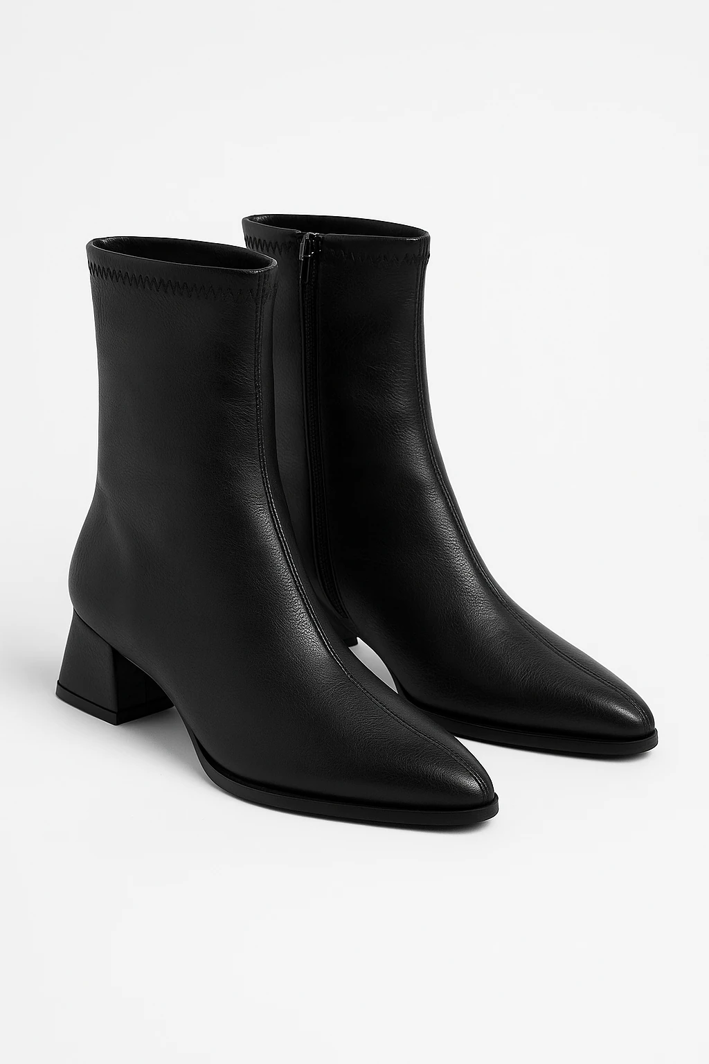 Lisbon Siyah 3,5 Cm Topuklu Kadın Bot