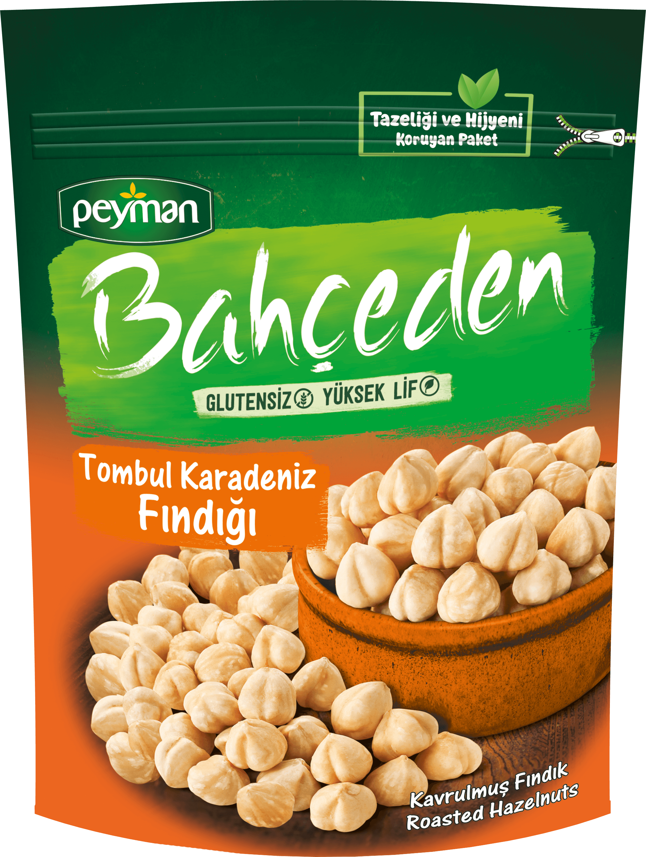 PEYMAN BAHÇEDEN KAVRULMUŞ FINDIK 160G