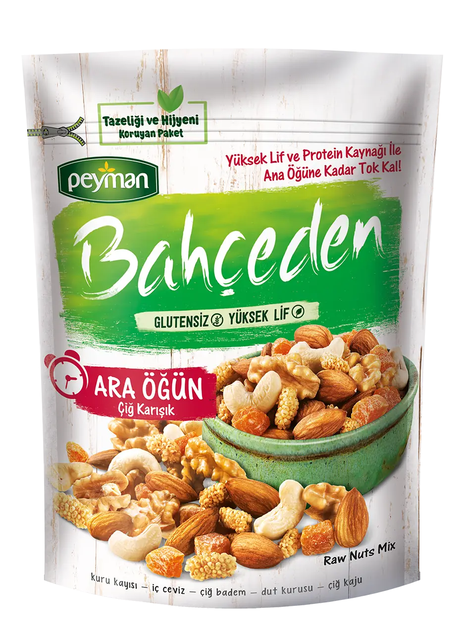 Peyman Bahçeden Çiğ Karışık Ara Öğün 140 g