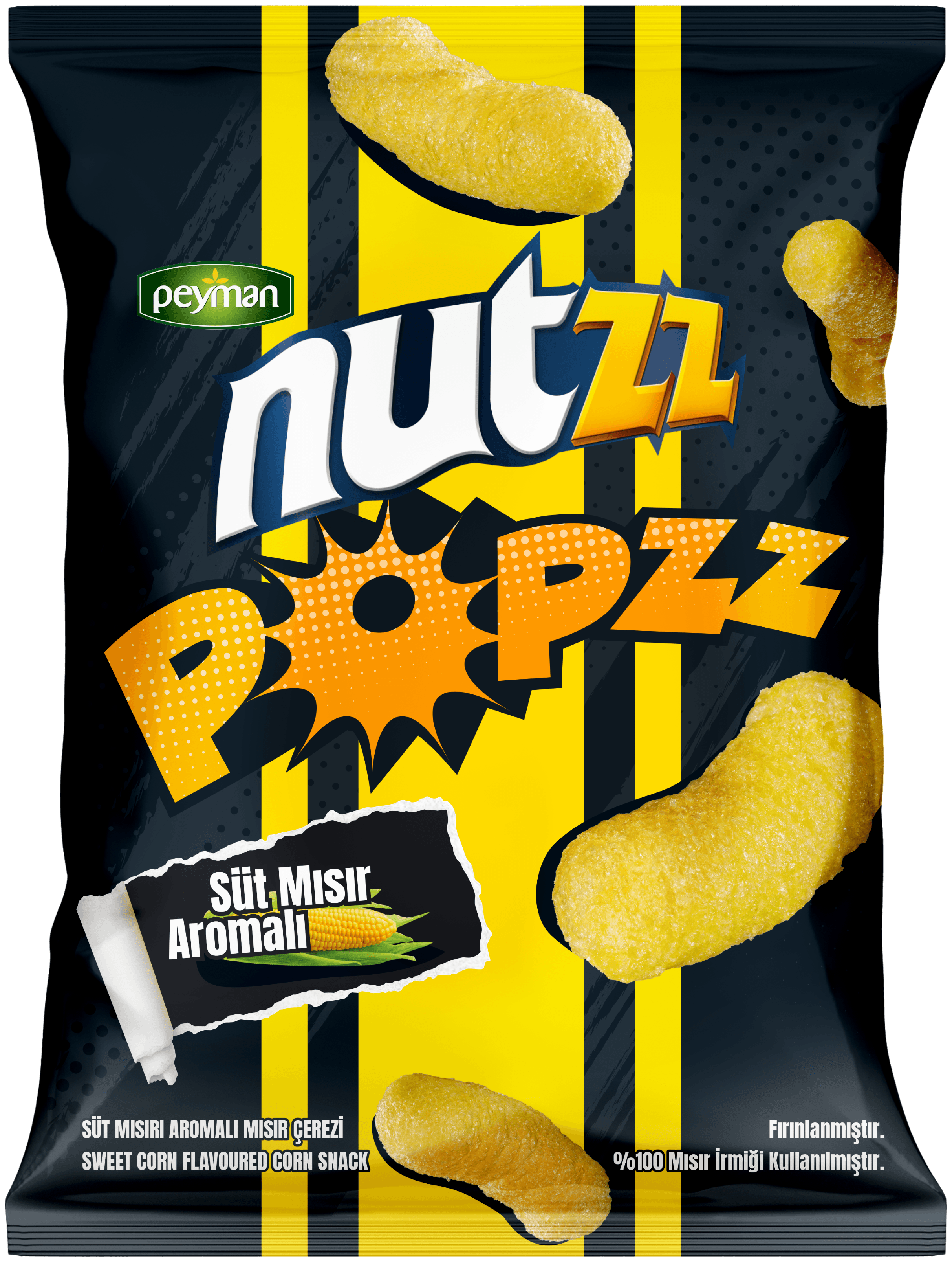 NUTZZ POPZZ SÜT MISIR 100GR