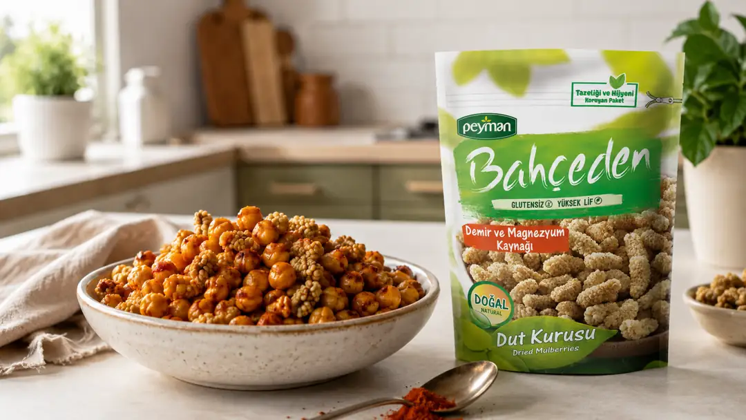 Dut Kurulu Baharatlı Nohut Snack