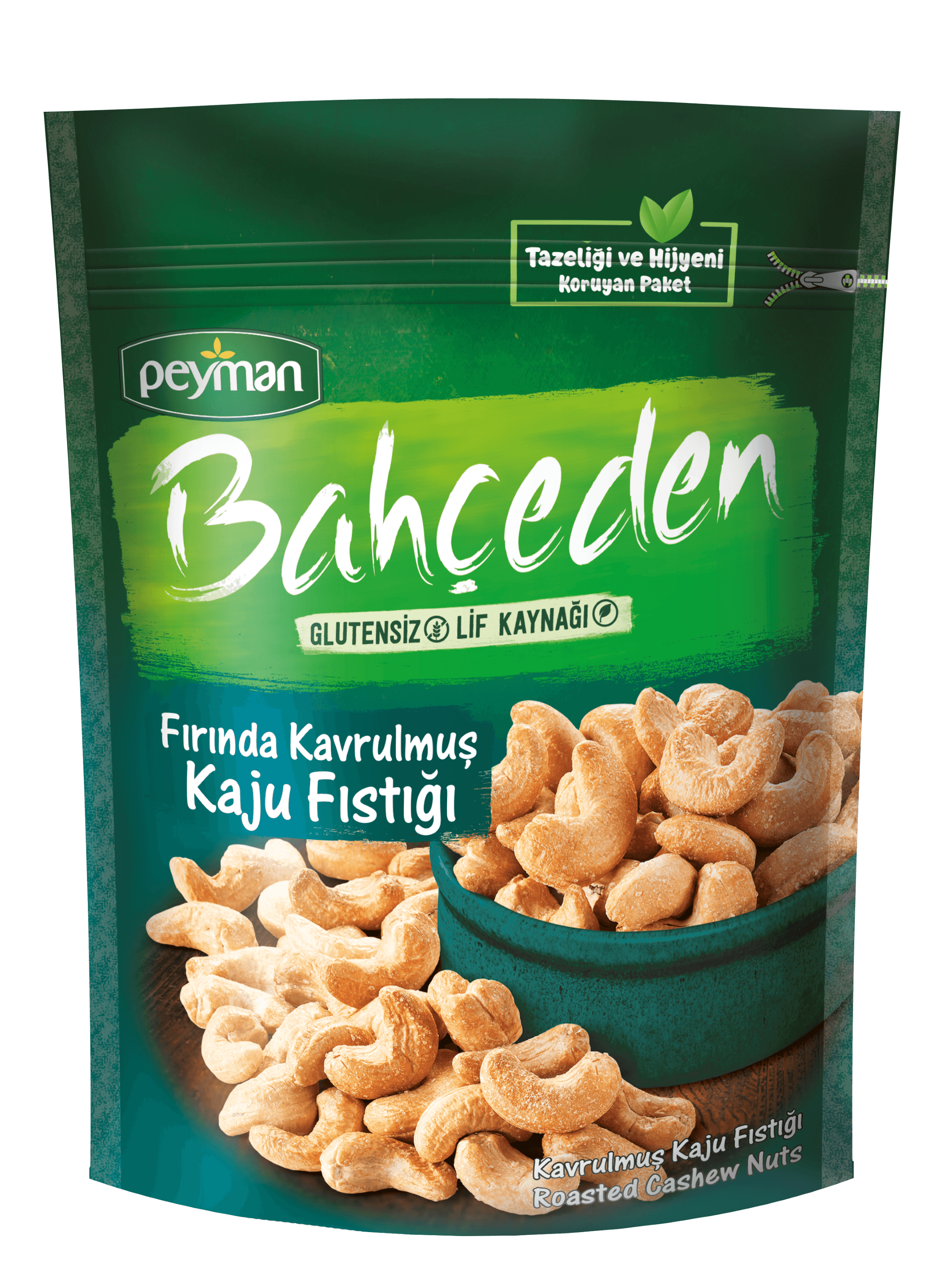 PEYMAN BAHÇEDEN KAVRULMUŞ KAJU FISTIĞI 140G