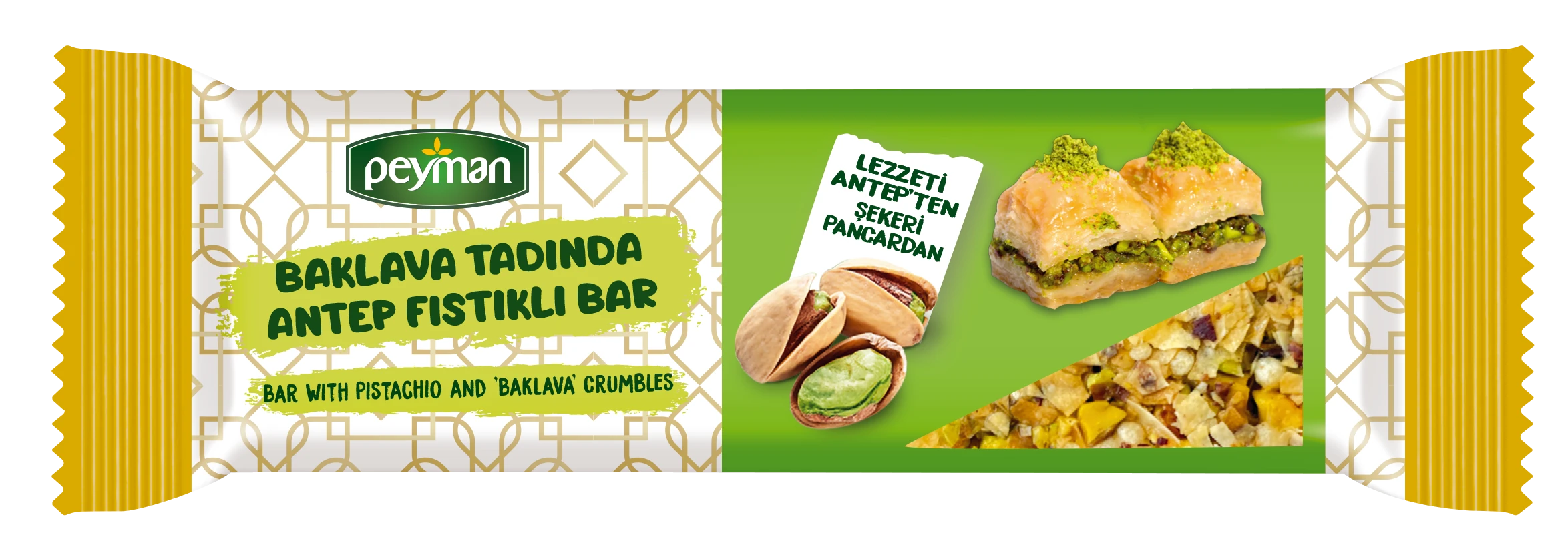 PEYMAN BAHÇEDEN BAKLAVA TADINDA ANTEP FISTIKLI BAR 