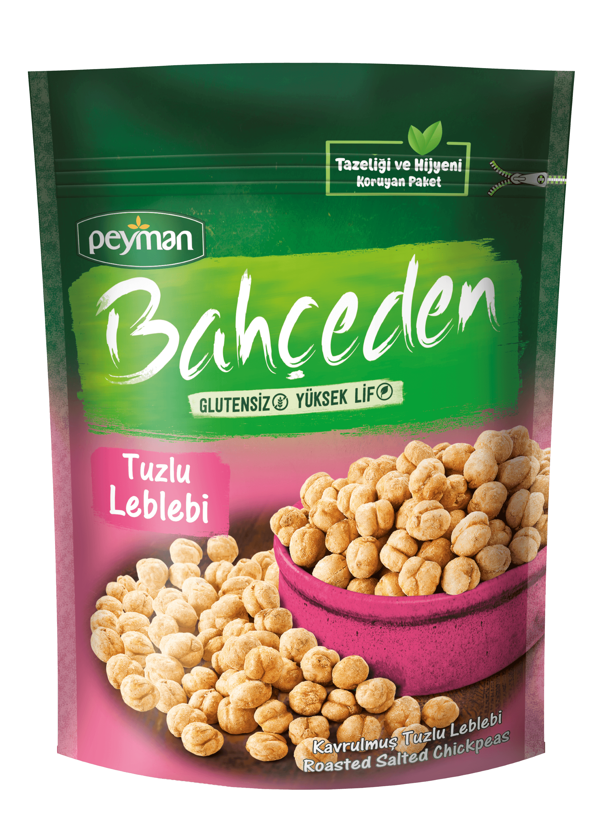 PEYMAN BAHÇEDEN KAVRULMUŞ TUZLU LEBLEBİ 180G