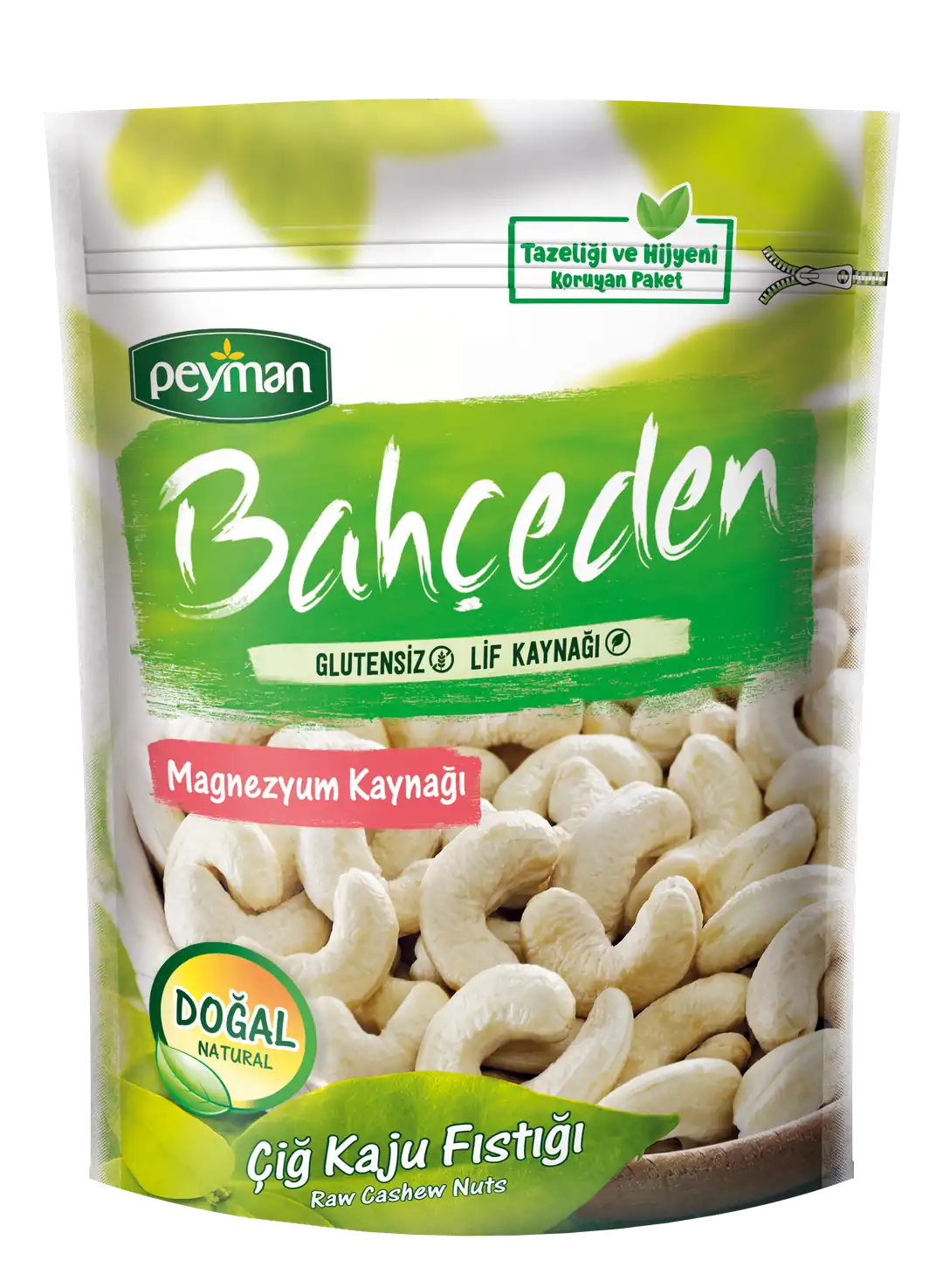 Peyman Bahçeden Çiğ Kaju Fıstığı 140 g