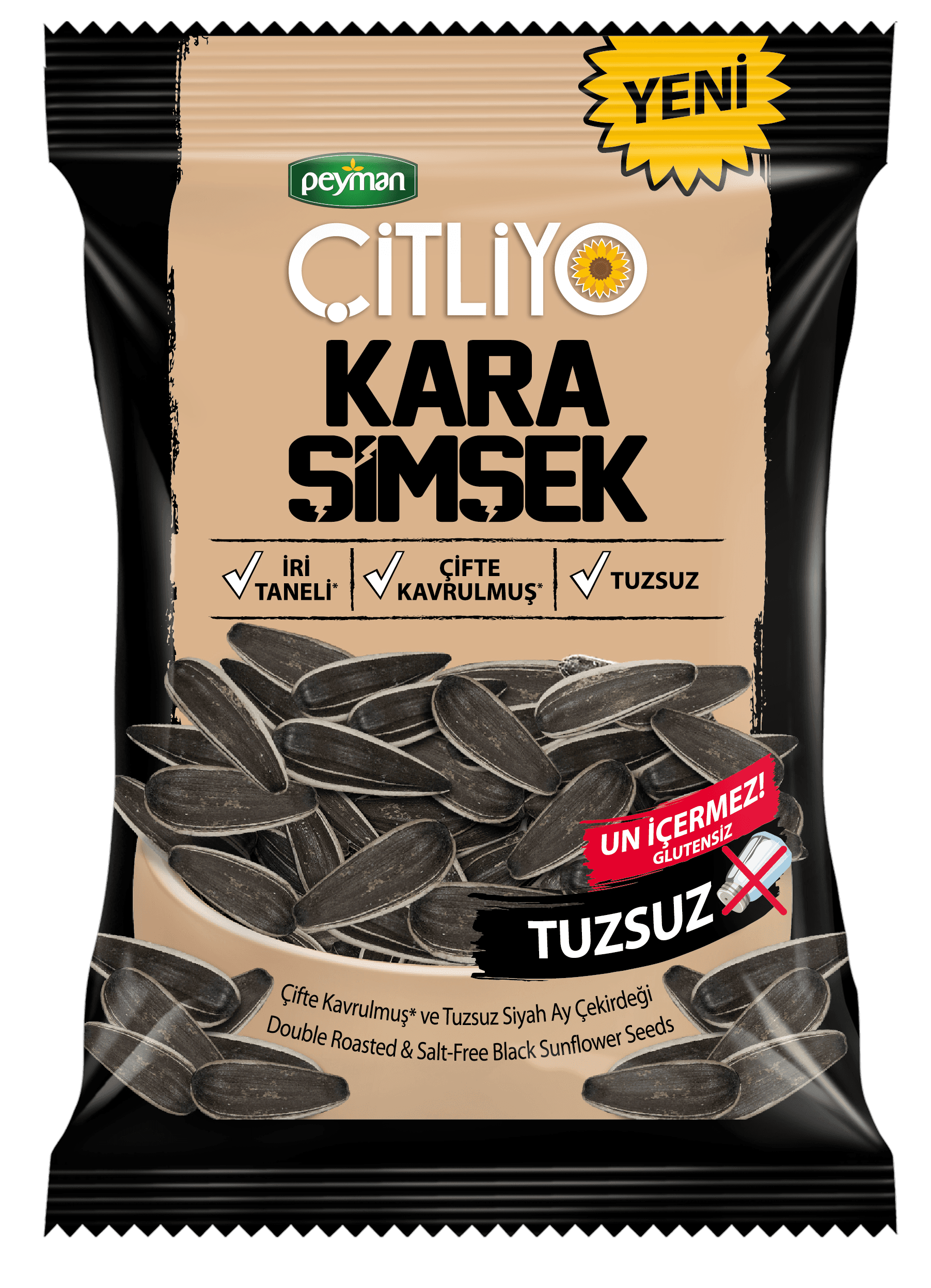 ÇİTLİYO KARA ŞİMŞEK TUZSUZ 80G